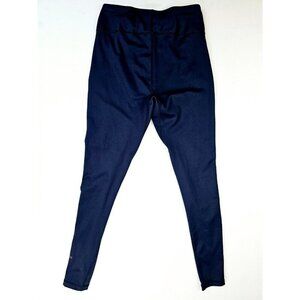 Uniqlo Size Small 28" Inseam Navy AIRism Hidden Pocket Women's Logo Yoga Pants